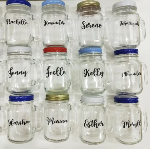 Mason Jar & Glass Collection