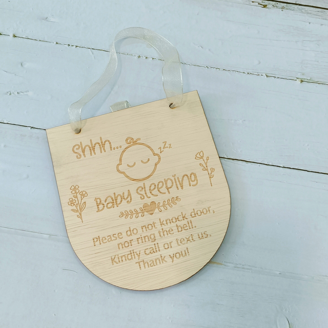 Door notice sign